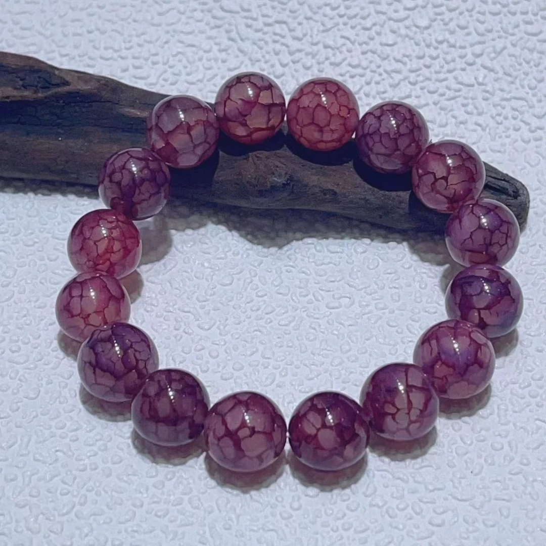 【杰哥专属】龙鳞凤血玛瑙手串卡12MM（多样发）（赠包装）C89