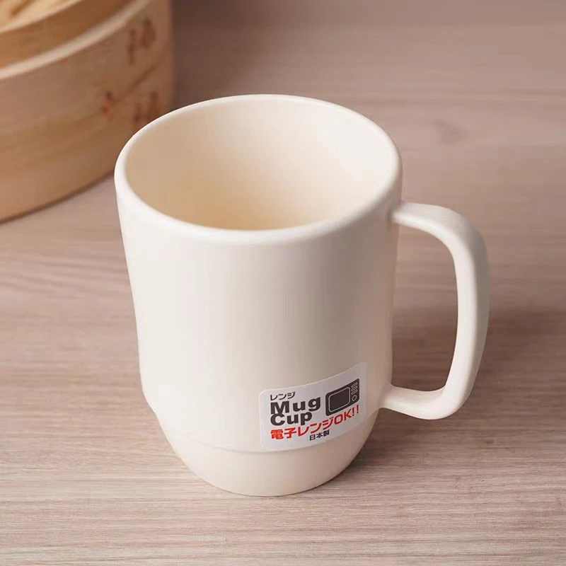 日本进口INOMATA咖啡杯牛奶杯洗漱杯水杯350ml