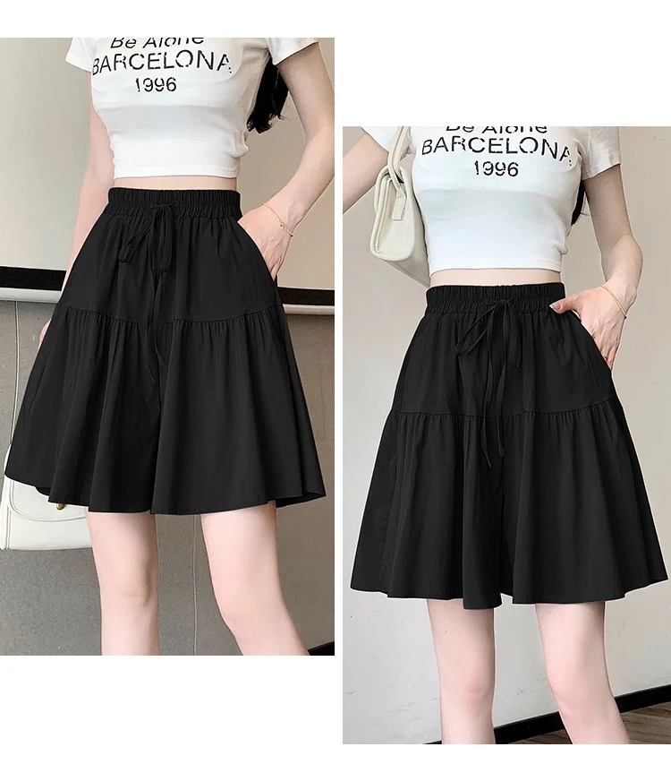 518裙裤舒服短裤阔腿短裤