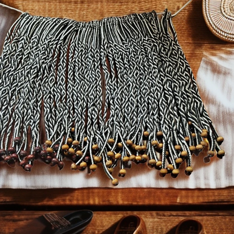 传统手工艺品编织手环装饰品_（牧家藏式棋子）