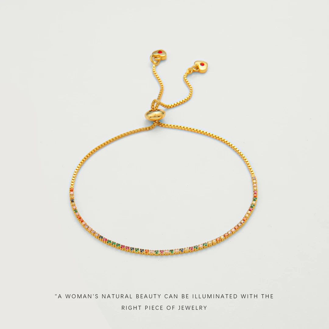 铜合金手链 经典简约气质百搭女手链F2720