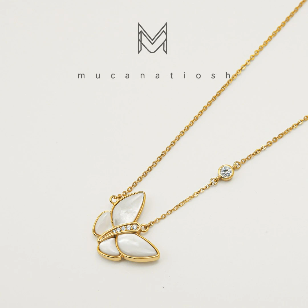 铜合金项链 时尚轻奢气质百搭女项链F2375