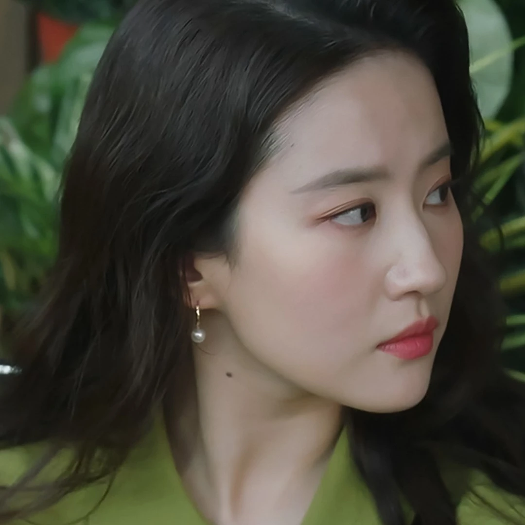 铜合金仿珍珠耳饰 刘亦菲去有风的地方女耳钉QQ040