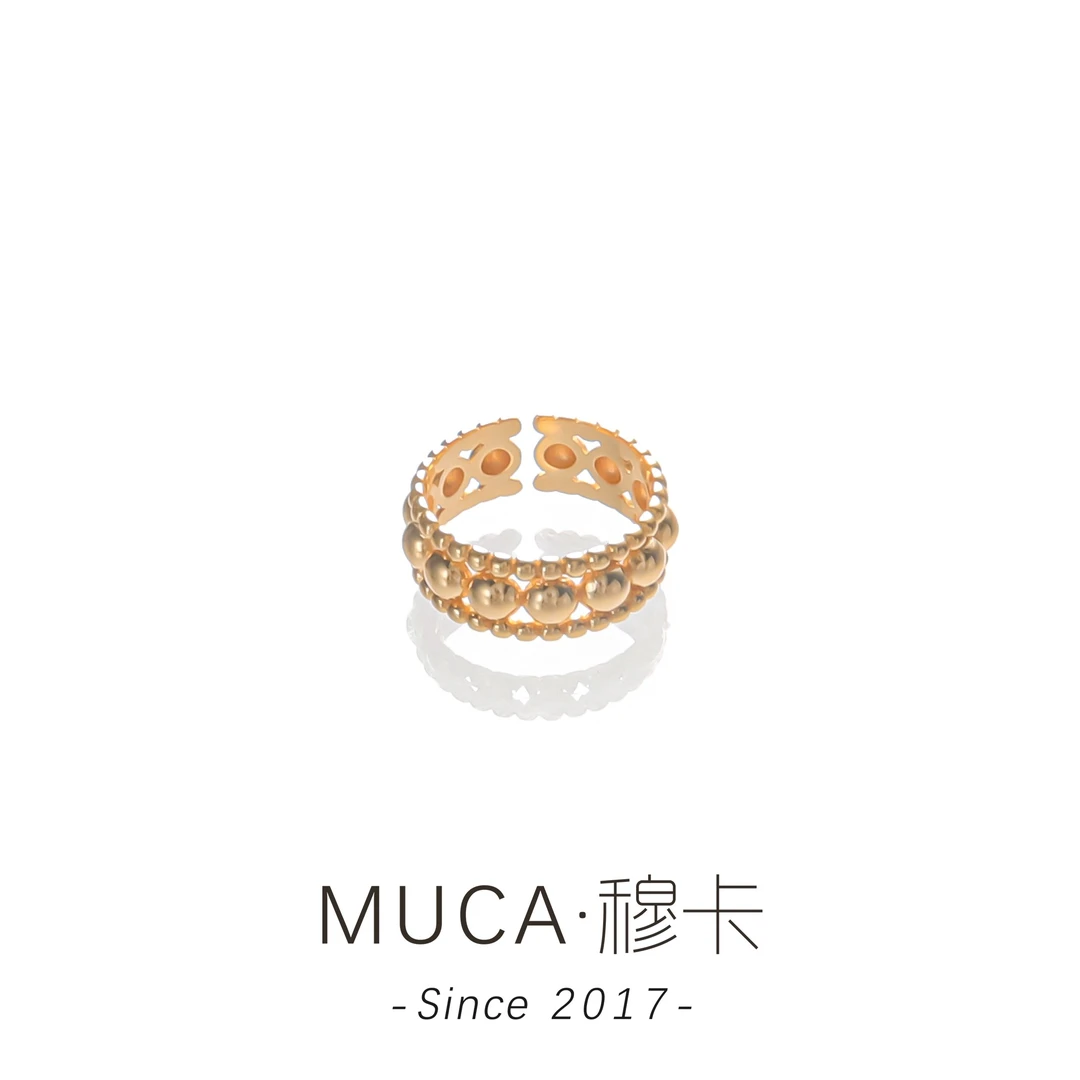 925银戒指 设计感小众个性素款时尚女戒指F1789