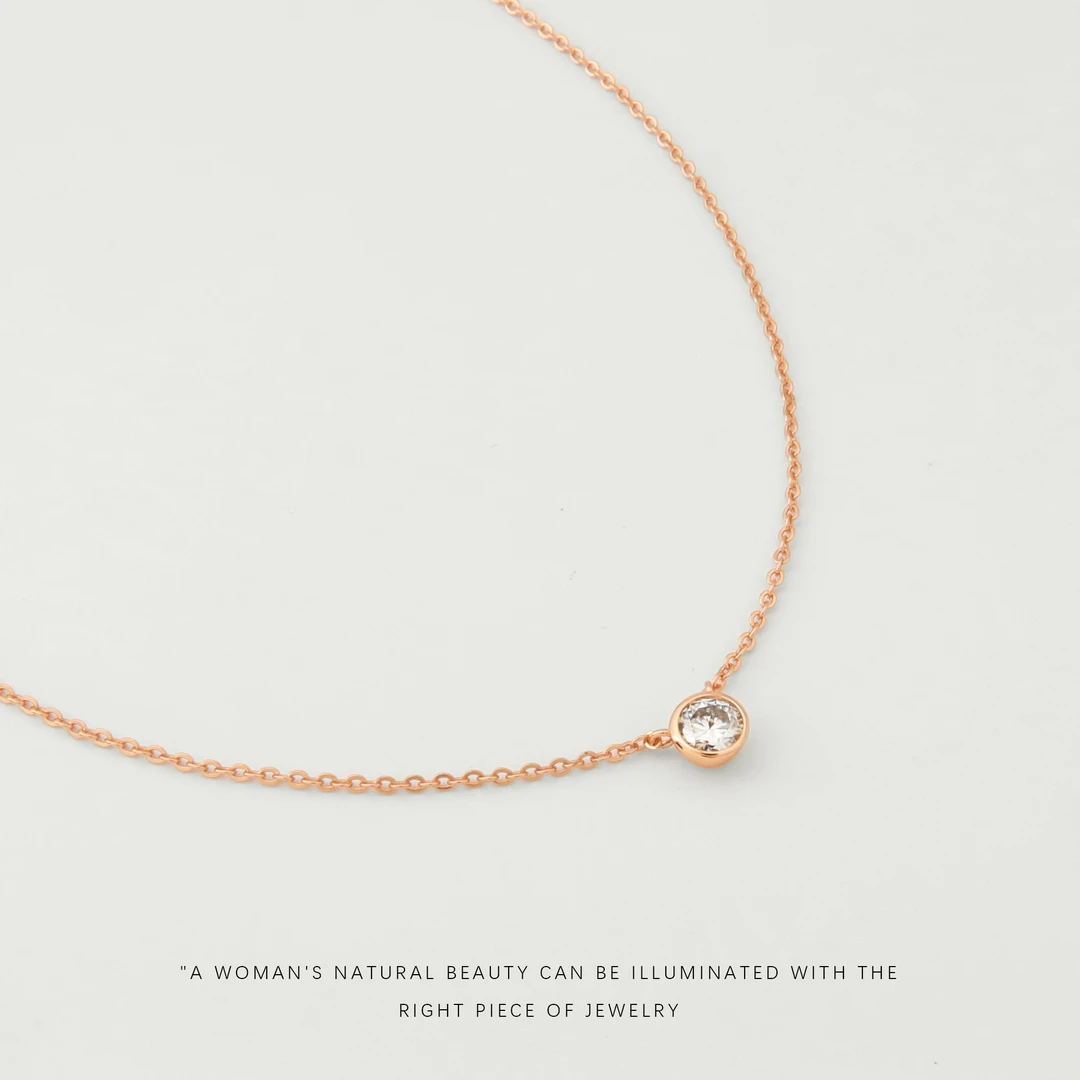 【泡泡项链】法式经典时尚百搭气质通勤简约项链F2781