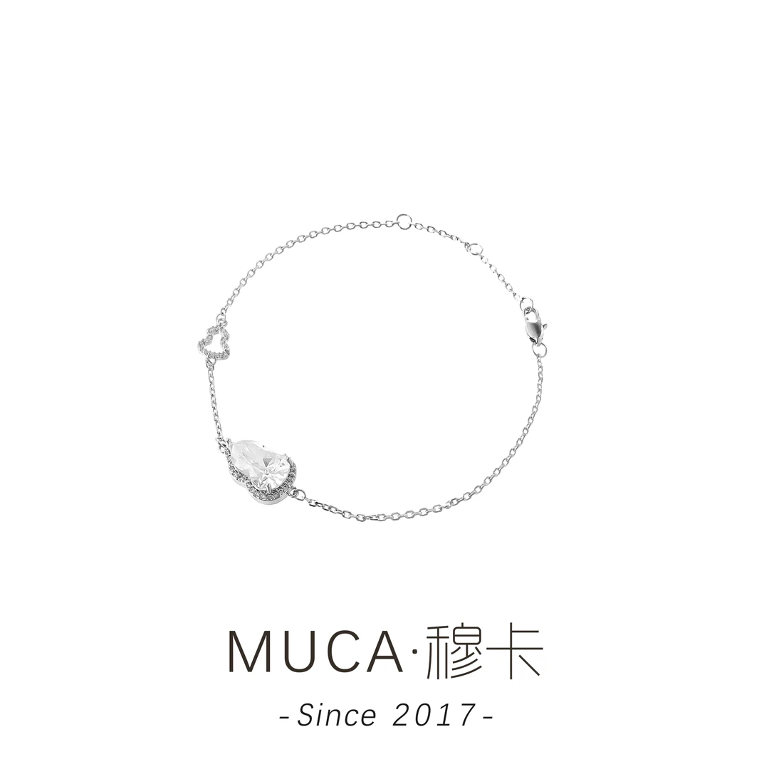 铜合金合成锆石手链 经典简约气质百搭女手链F2270