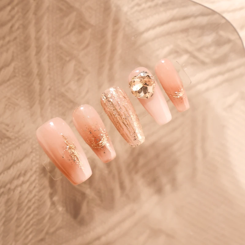 【温柔】纯手工穿戴甲轻奢显白百搭纯欲反复使用