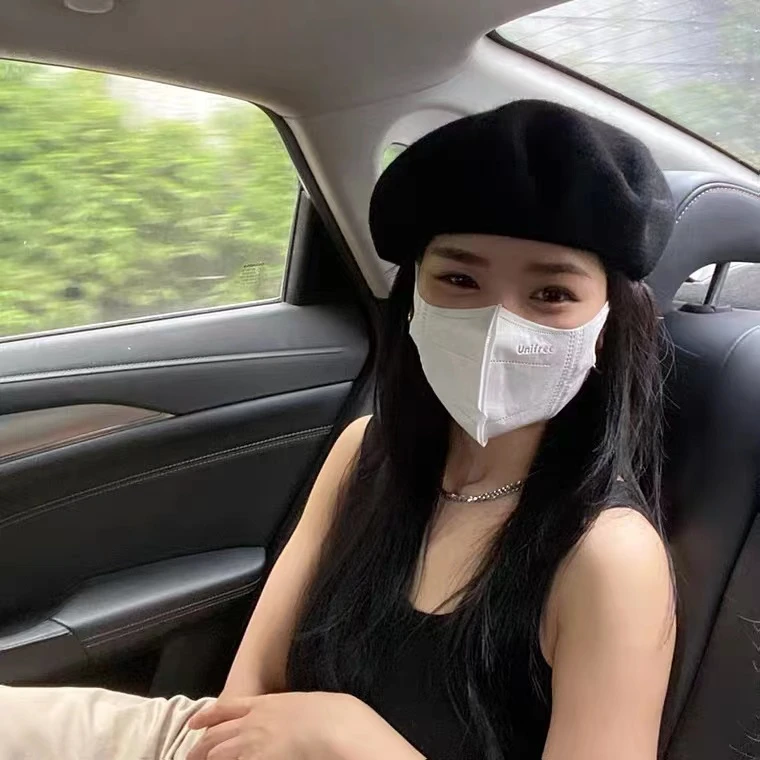 【陈陈专属】贝雷帽子女韩版秋冬蓓蕾帽复古英伦画家帽百搭毡帽