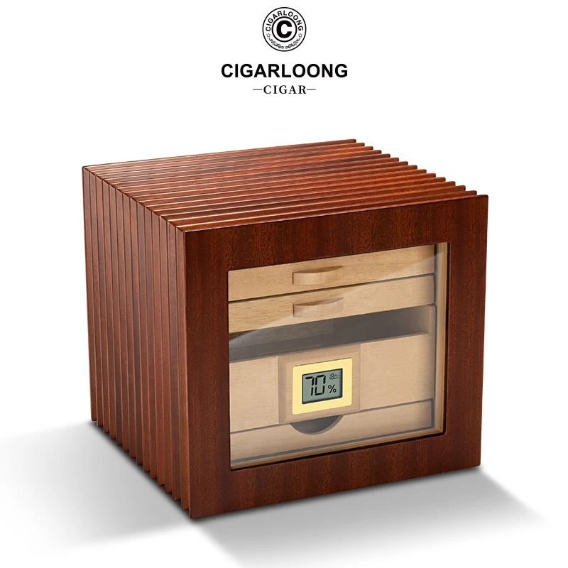 CIGARLOONG茄龙雪茄盒多款可选钢琴烤漆多层雪茄保湿箱CH-24DI2