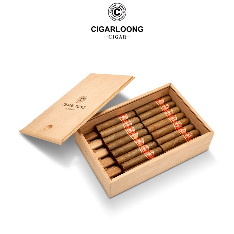 CIGARLOONG茄龙雪茄盒进口西班牙雪松木醇化便携烟盒CLA-23HH2