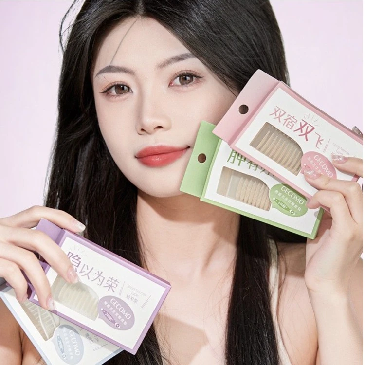 双眼皮贴正品无痕隐形防水蕾丝仿真单眼皮贴自然肿眼泡男女专用