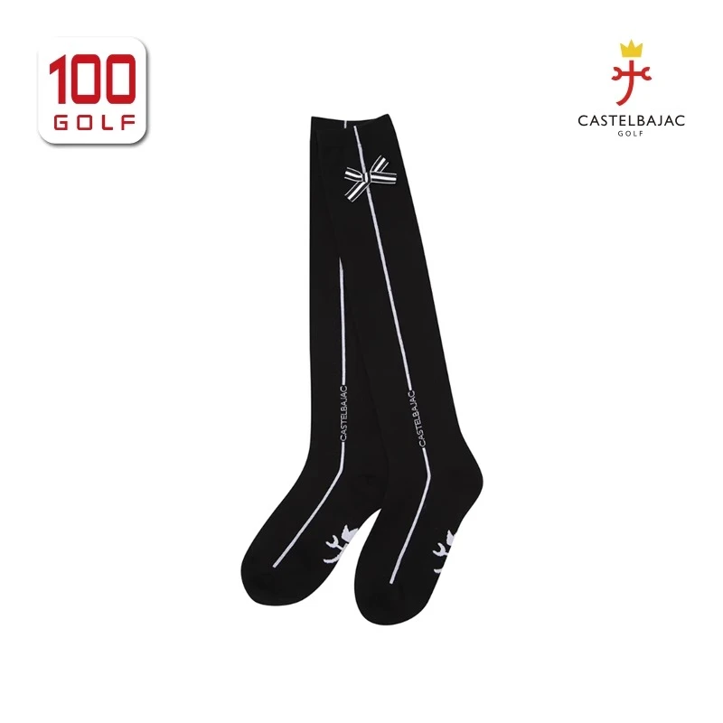 Castelbajac（C牌）高尔夫球袜女24时尚女士长筒袜运动潮流女袜