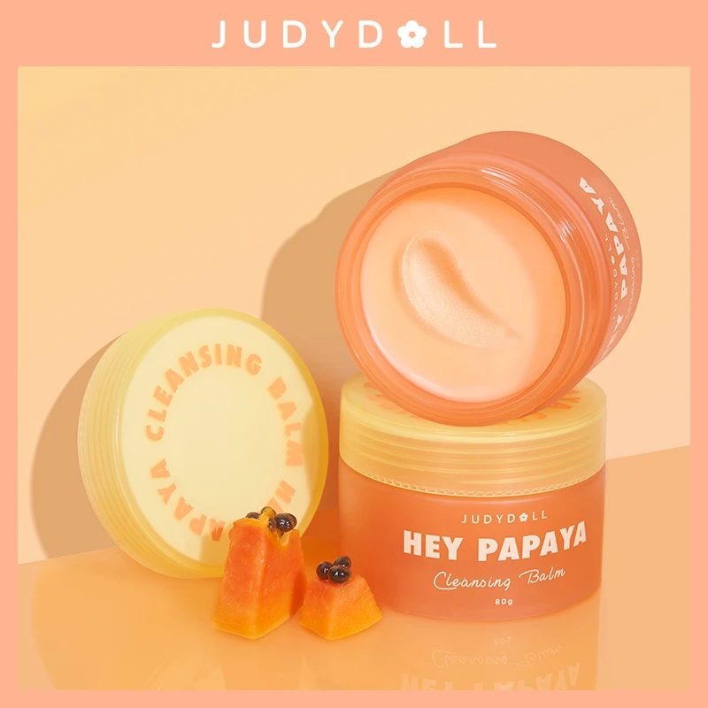 【品牌推荐】Judydoll橘朵木瓜酵母净颜卸妆膏保湿温和清洁脸部乳化