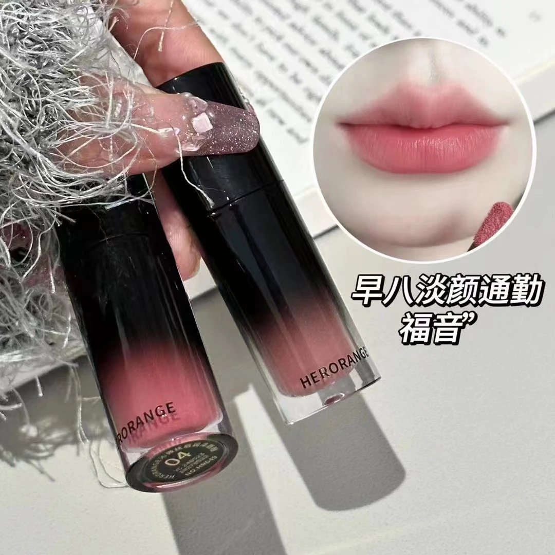 HERORANGE唇颊多用液唇釉腮红口红持妆显白低饱和不易掉色纯欲女
