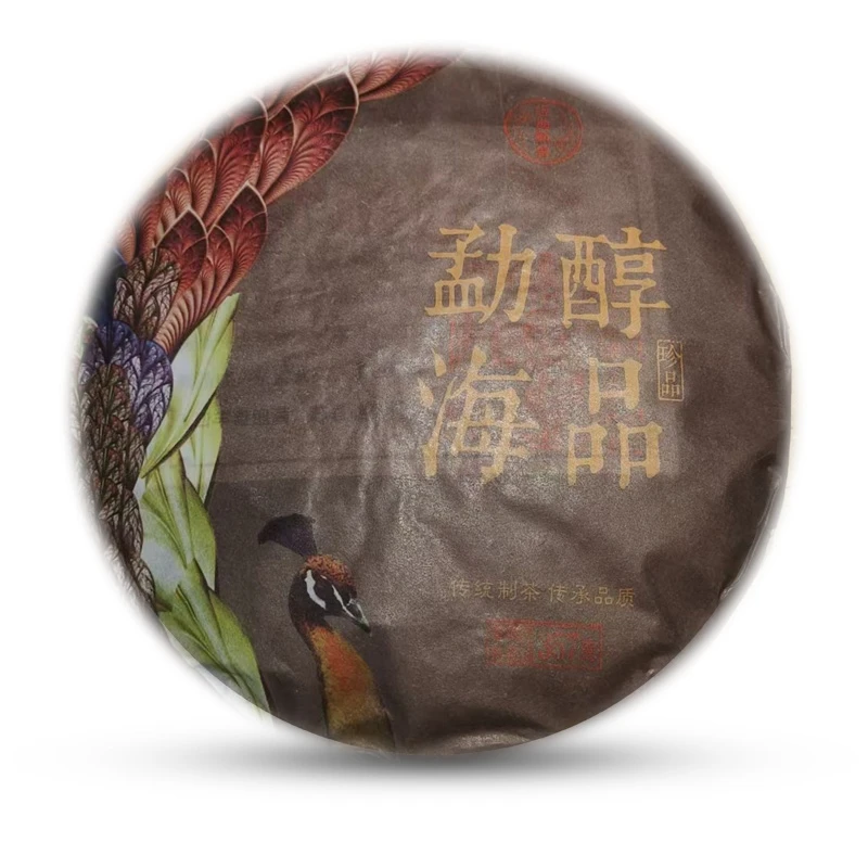 2018年铜雀台茶业勐海醇品357g（熟）（1486号）