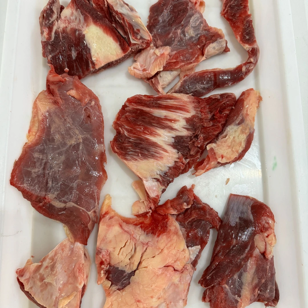 零售牛碎肉 筋头巴脑 （原切带油，怕肥勿拍，生鲜不退换）