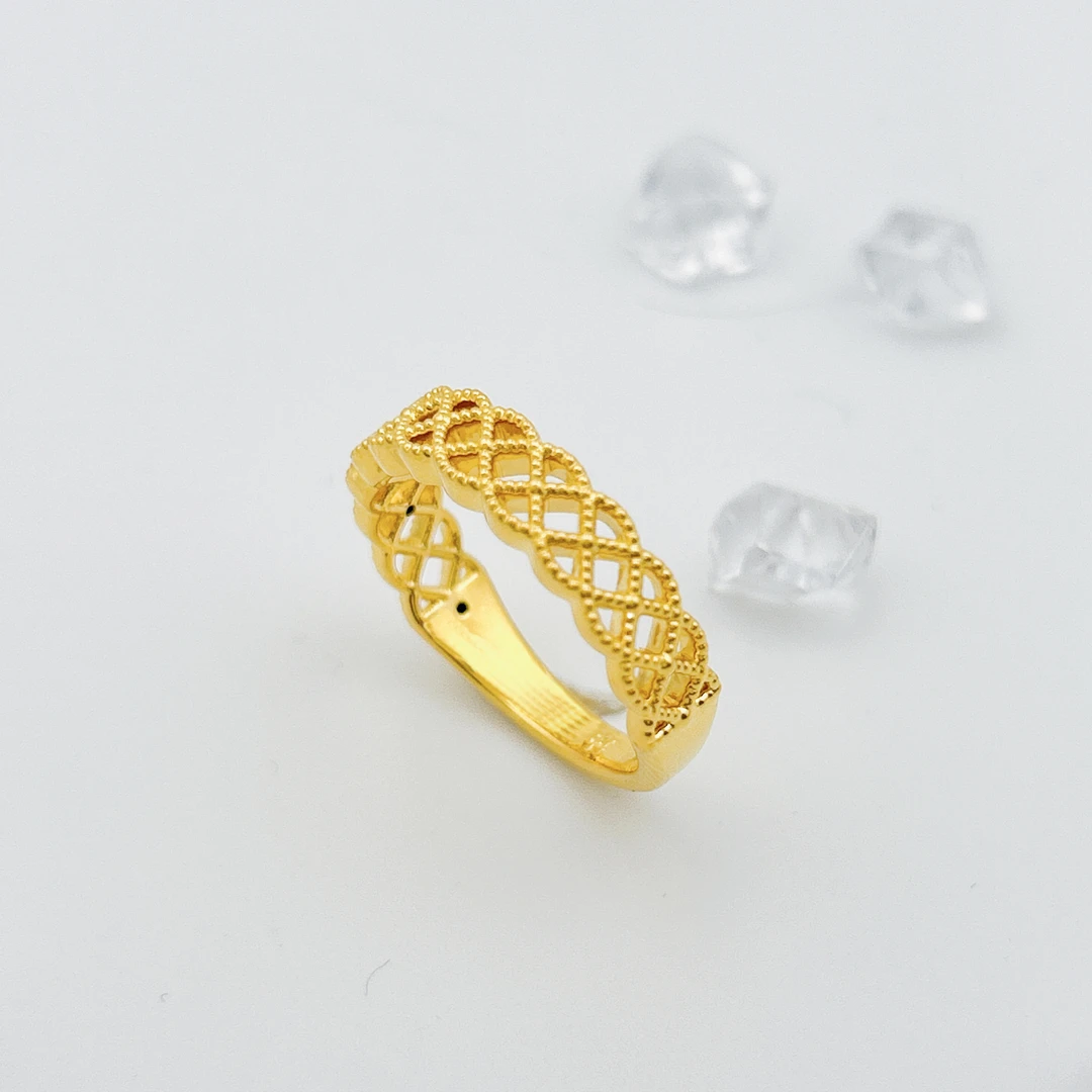 【飘飘严选】足金999 蕾丝戒指 1.49 21#