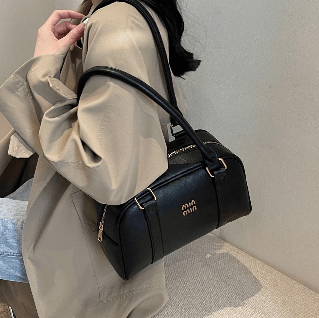 小众质感格纹托特包包女2022秋冬新款复古大容量手提包单肩斜挎包