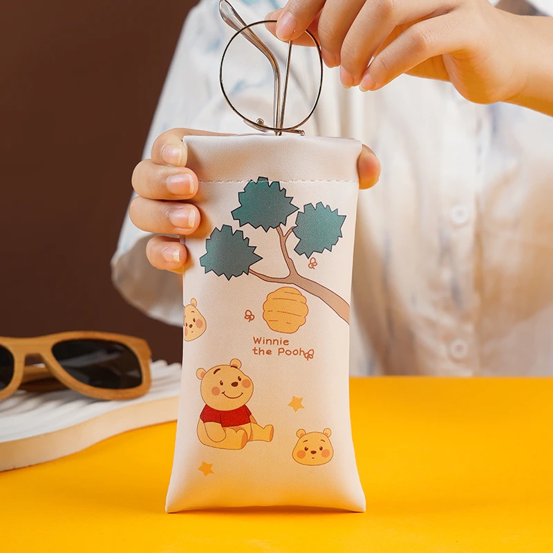 卡通弹片眼镜袋墨镜太阳镜男女收纳套便携抗压放近视眼睛包保护盒