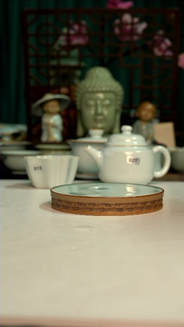 【闪购商品】瓷杯71号壶承微瑕