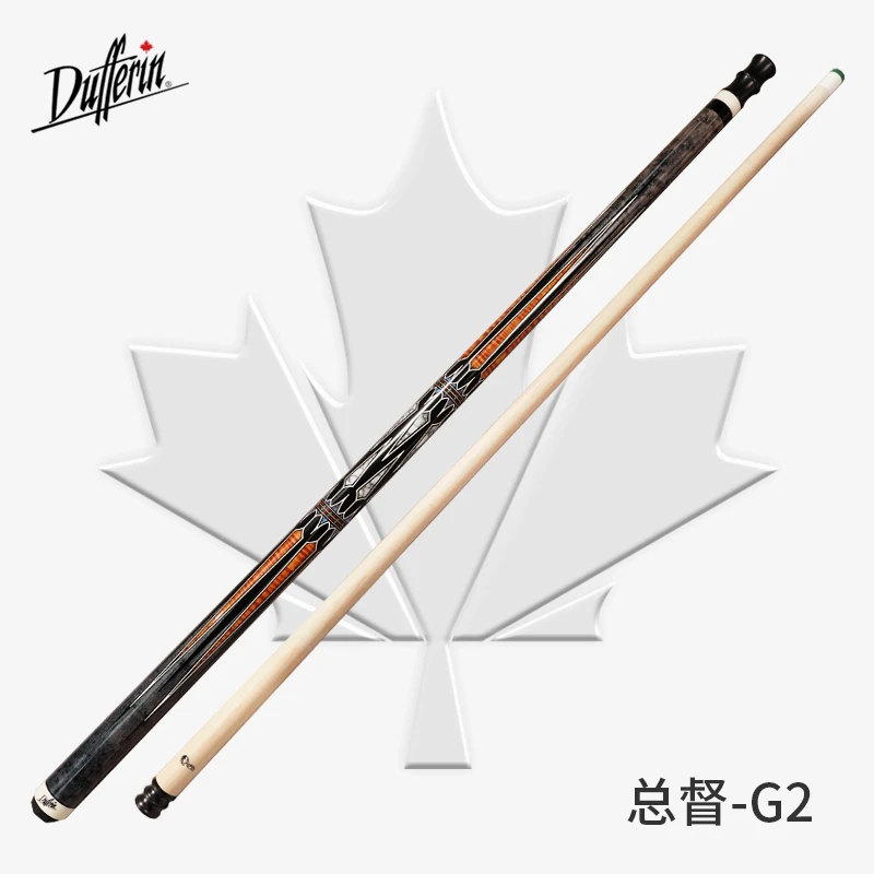 达芬尼台球杆 总督 G2 枫木 传统分体九球杆中式八球桌球杆大头杆