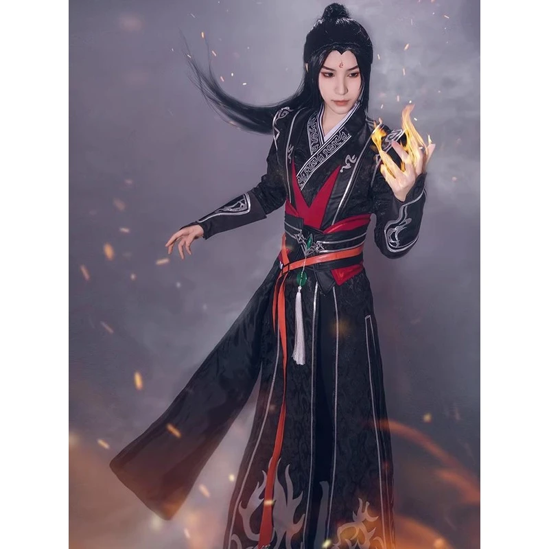 二哈白猫黑化洛冰河cos服系统穿书自救指南cos服cosplay帅气全套
