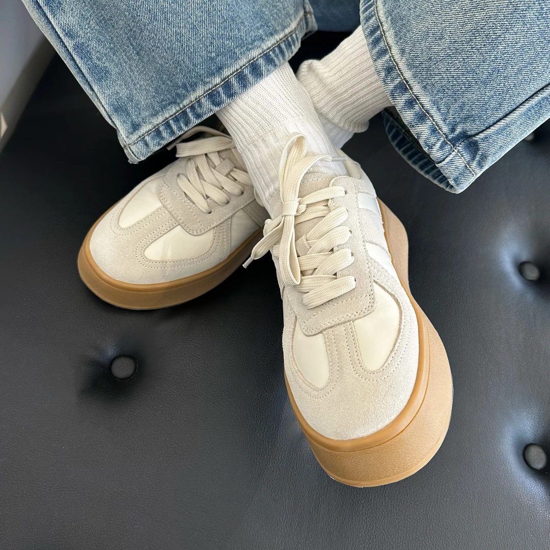 Lemusee 厚底德训复古运动鞋 1112410230028/1112410230029