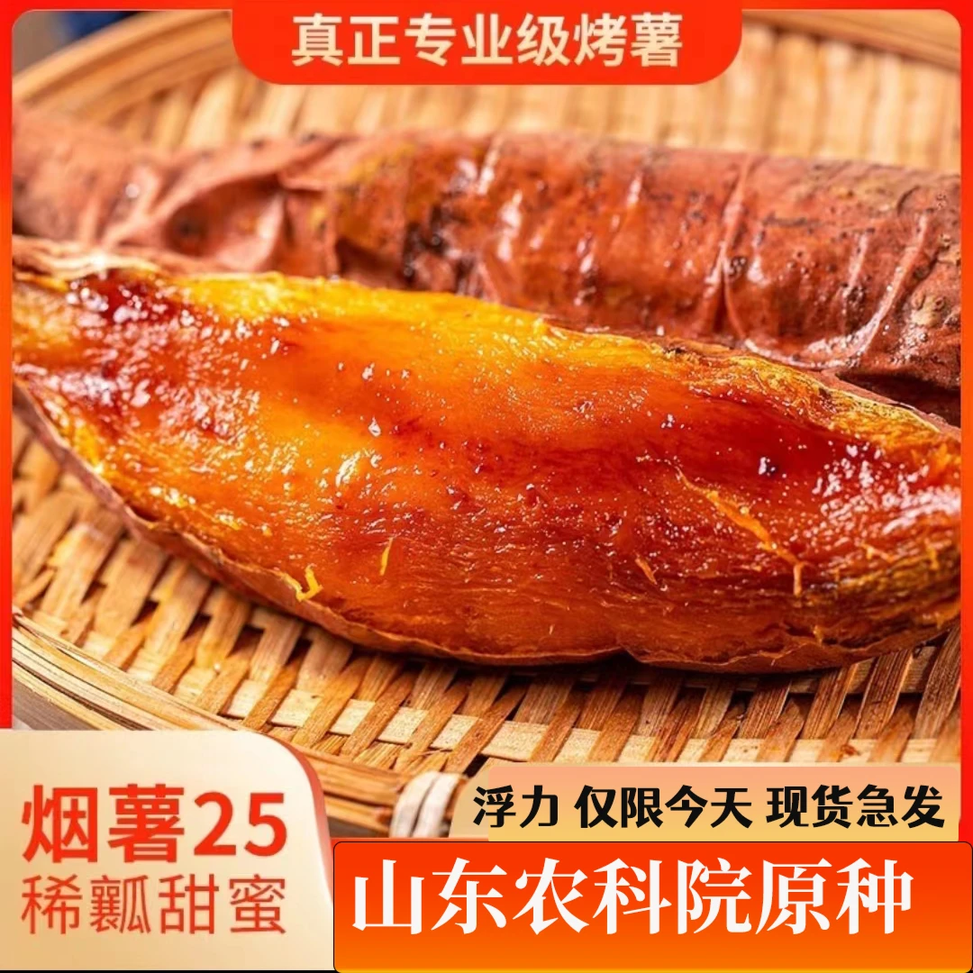 【5斤19.9】正宗烟薯25沙地种植净重5斤番薯蜜薯烤红薯醉独到
