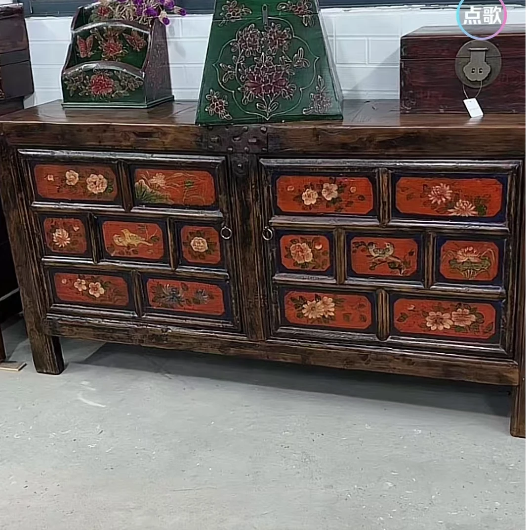 老包铁山西榆木老镖柜166*40*85