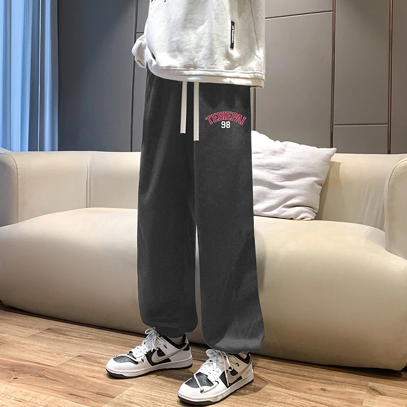 御寒保暖~刺绣字母~休闲卫裤