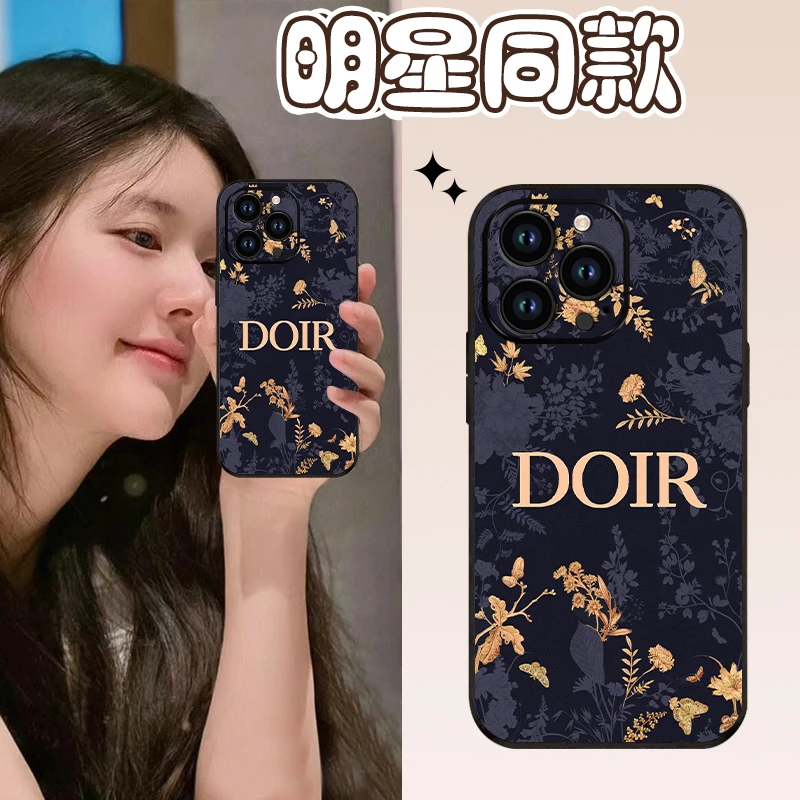 防摔适用苹果16promax手机壳高档复古花iPhone16pro奢华15p女款14