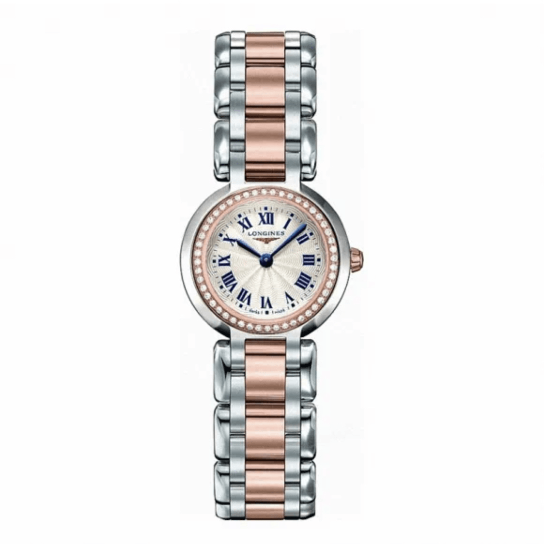 95新 Longines/浪琴 /优雅系列/23表径/后钻/间金/石英/女士/