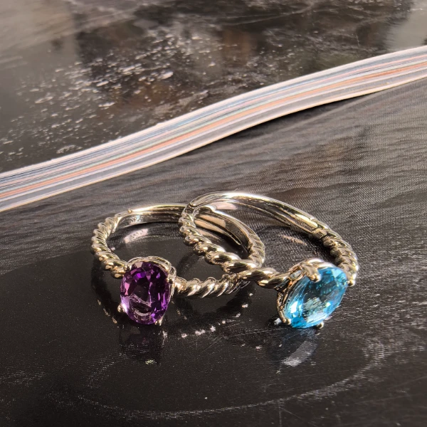 925银戒指 【知吾珠宝】时尚小清新戒指