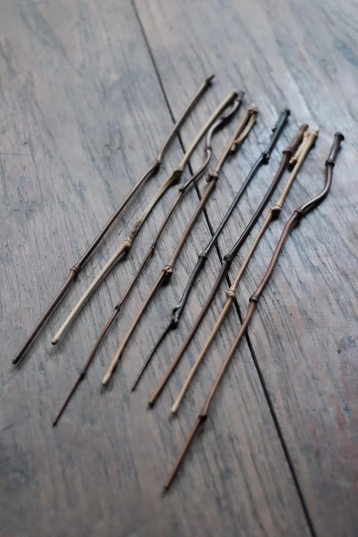 老竹茶拨功夫茶道配件精工竹制手工茶拨（联系客服选款）