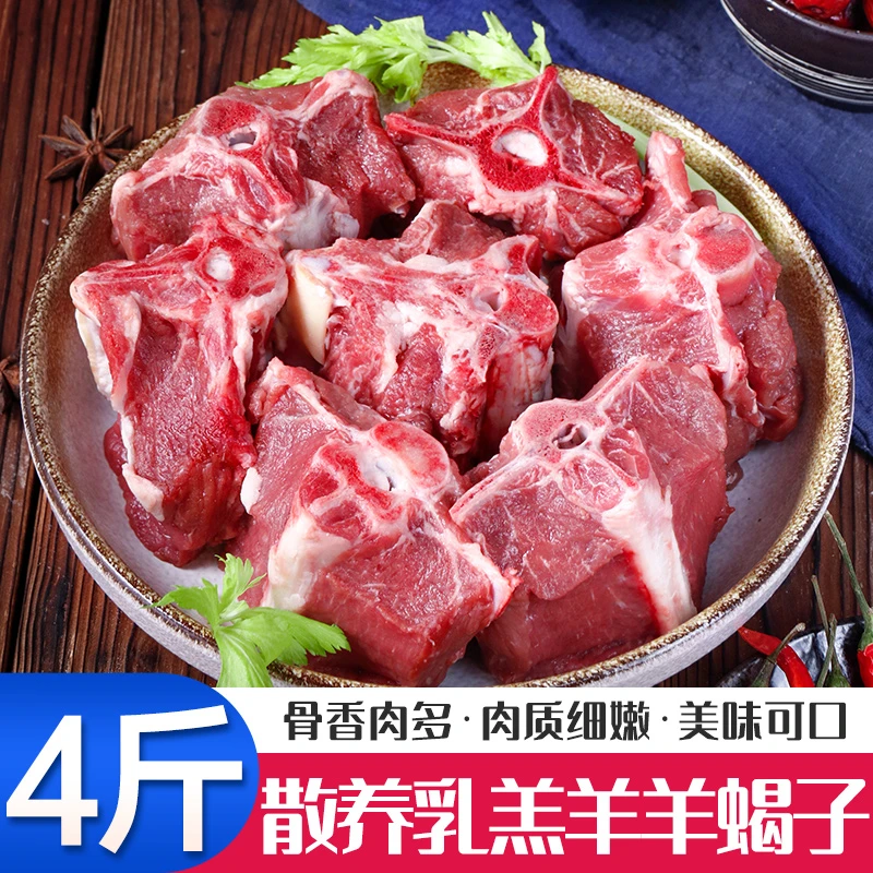 草原散养羊蝎子4斤新鲜煮汤