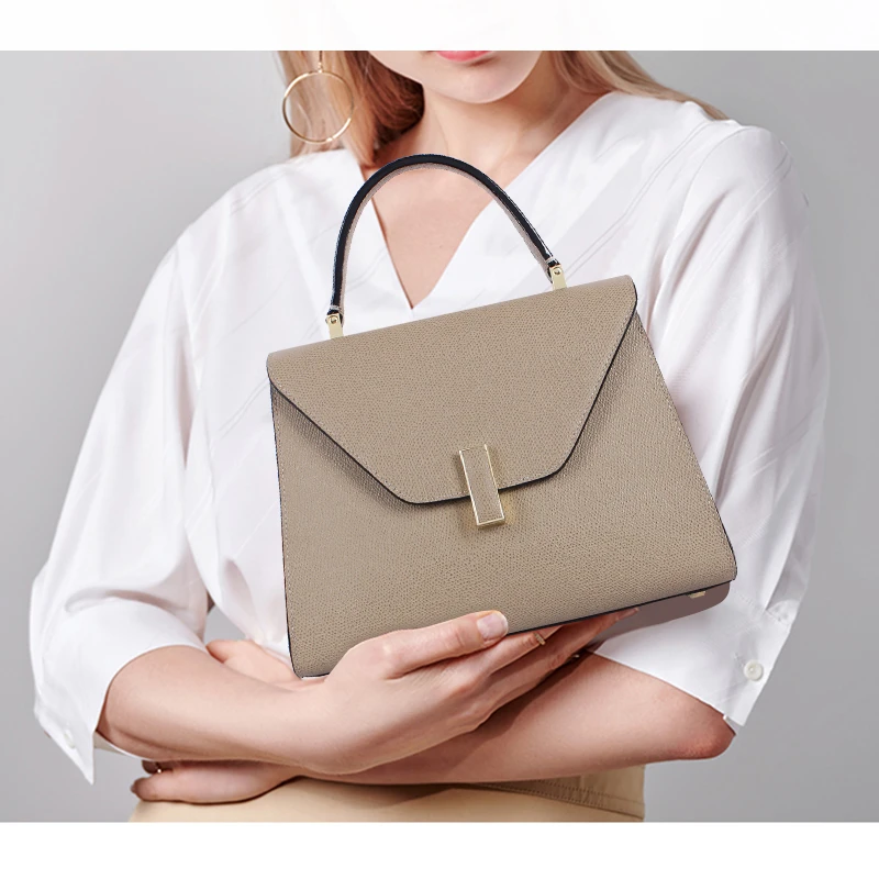 【九妹极简】新品单肩斜挎手提女包608-10075D-AY