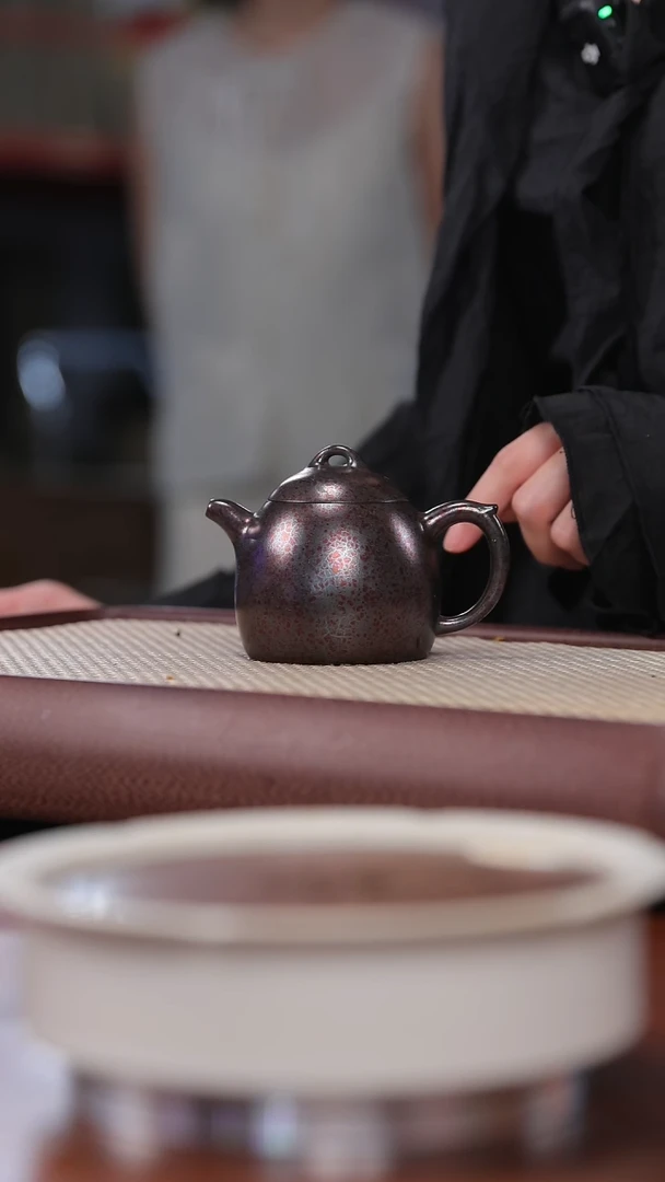 【闪购商品】紫砂茶壶龙德堂 贝壳烧 秦权 160cc