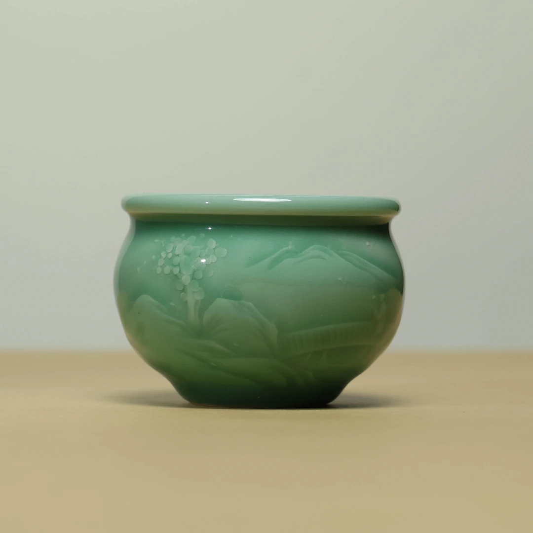 尚唐青瓷 杨江鹏 风水缸 60cc