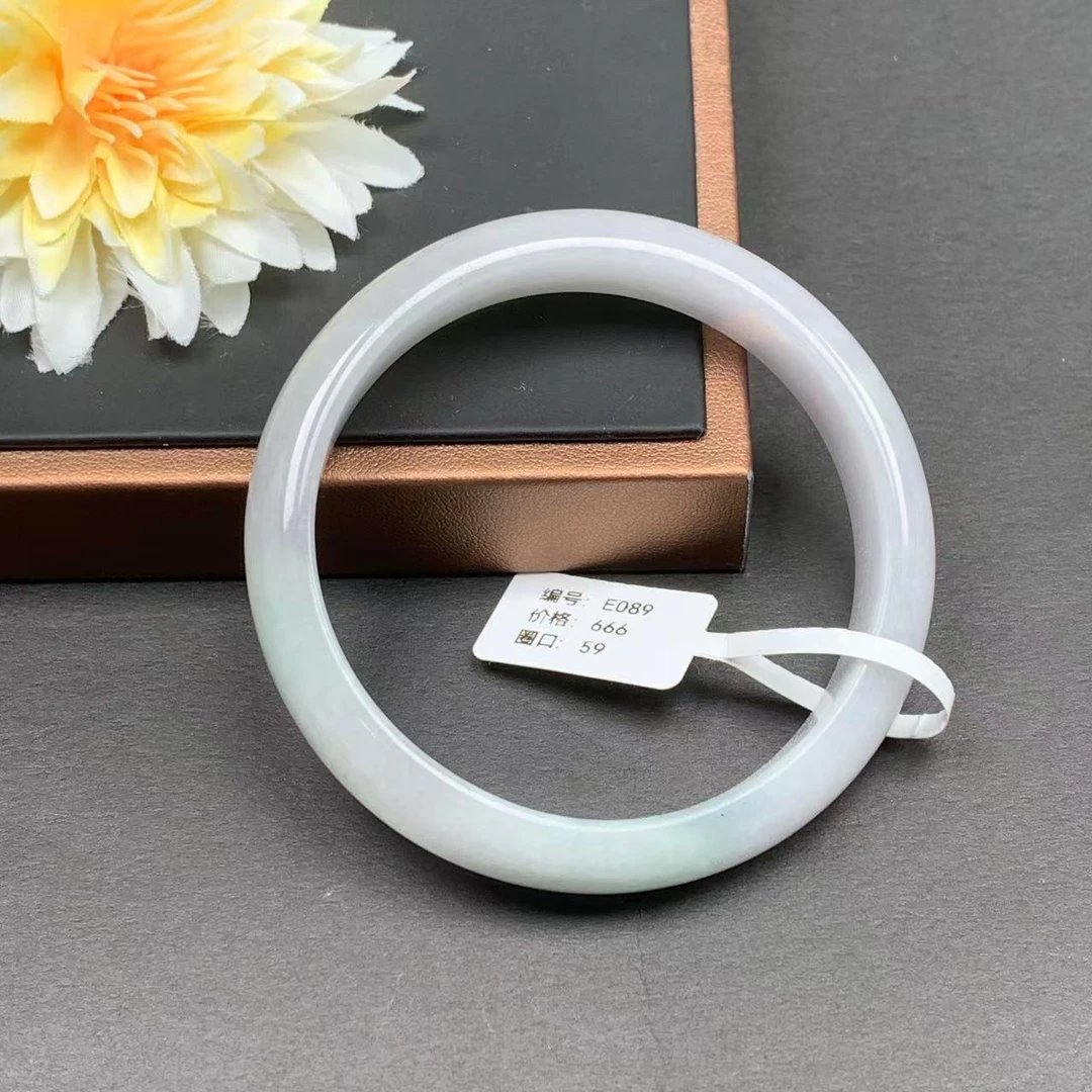 E089 正圈 圈口59 缅翡手镯