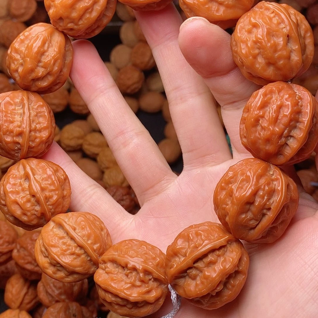 【闪购商品】文玩核桃吊坠粗筋大枣26