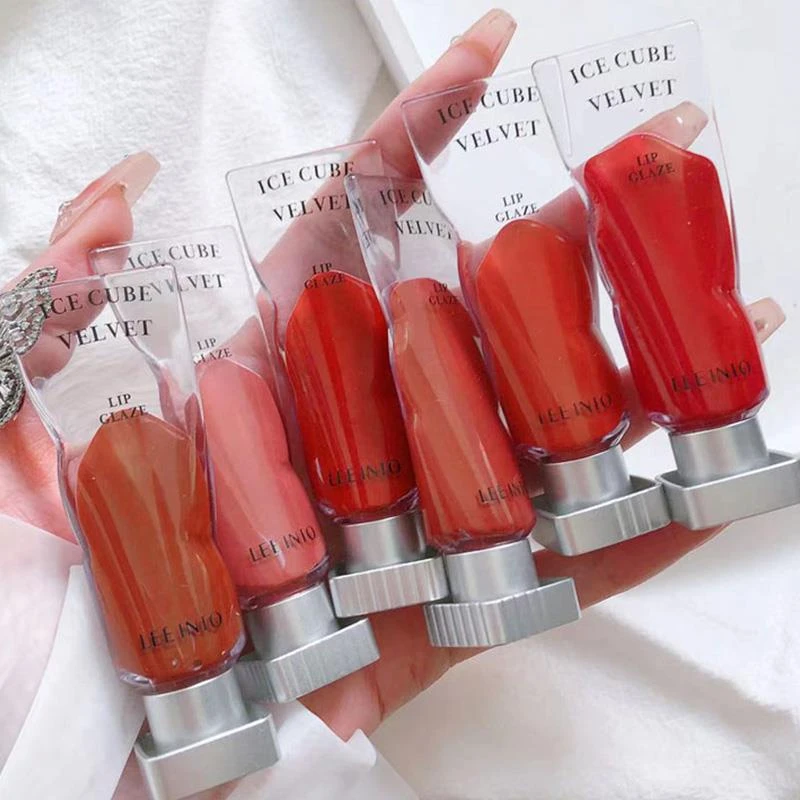 【森屿集】✅透明颜料冰块哑光雾面丝绒唇釉纯欲显白不易掉色