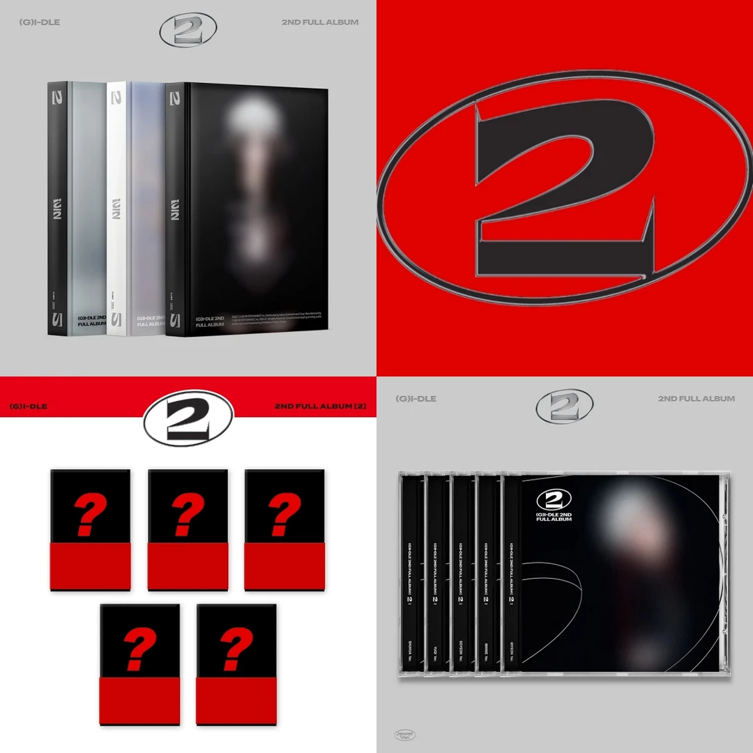 【爱豆】(G)I-DLE 娃 正规2辑 回归计入销量画册周边卡牌