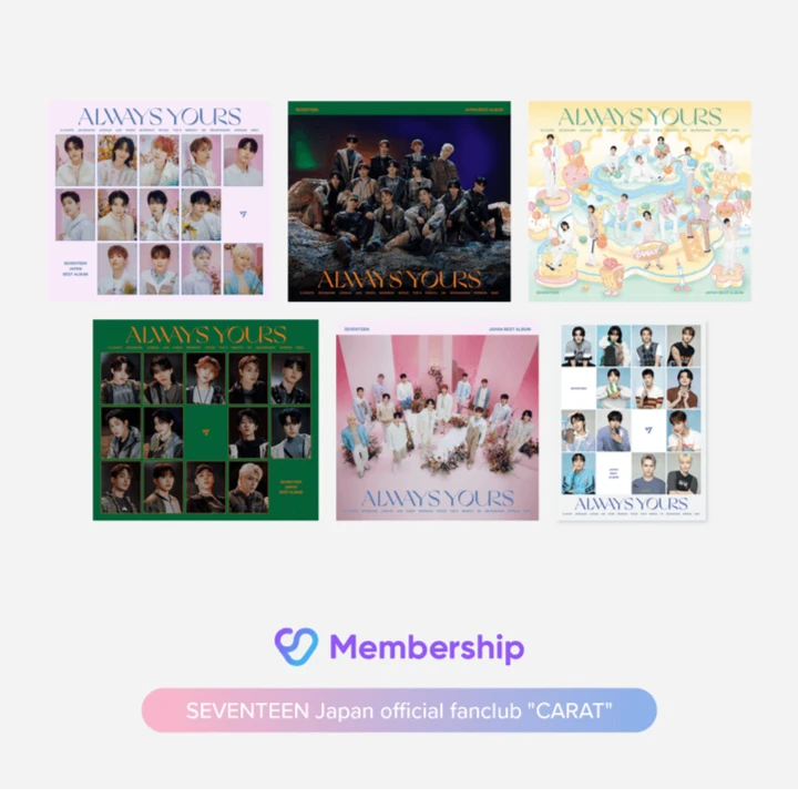 【爱豆】SEVENTEEN 次 日专  ALWAYS 日专回归 卡牌