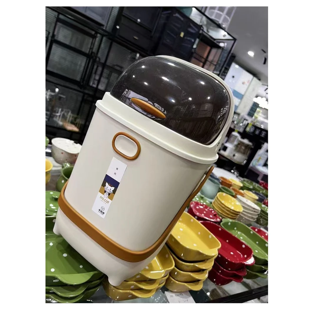 垃圾桶家用新款客厅轻奢高档大容量带盖