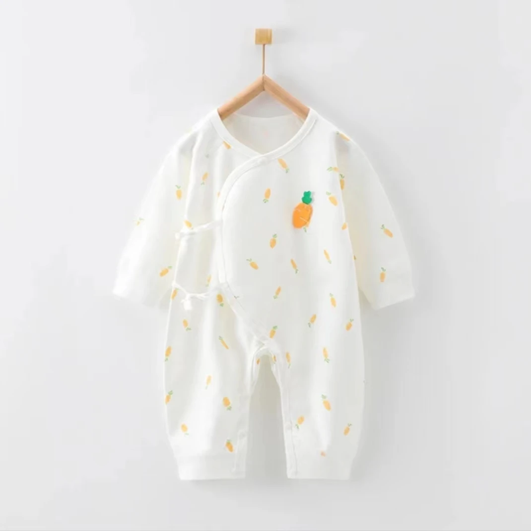（微瑕慎重购买）婴幼儿秋冬季纯棉新款外出连体衣套装【编码链接】