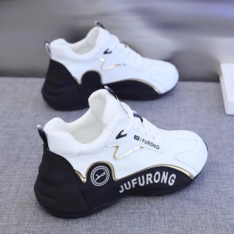 真皮防水防滑透气2024秋冬加绒保暖棉鞋皮蓬小白鞋休闲男士运动鞋