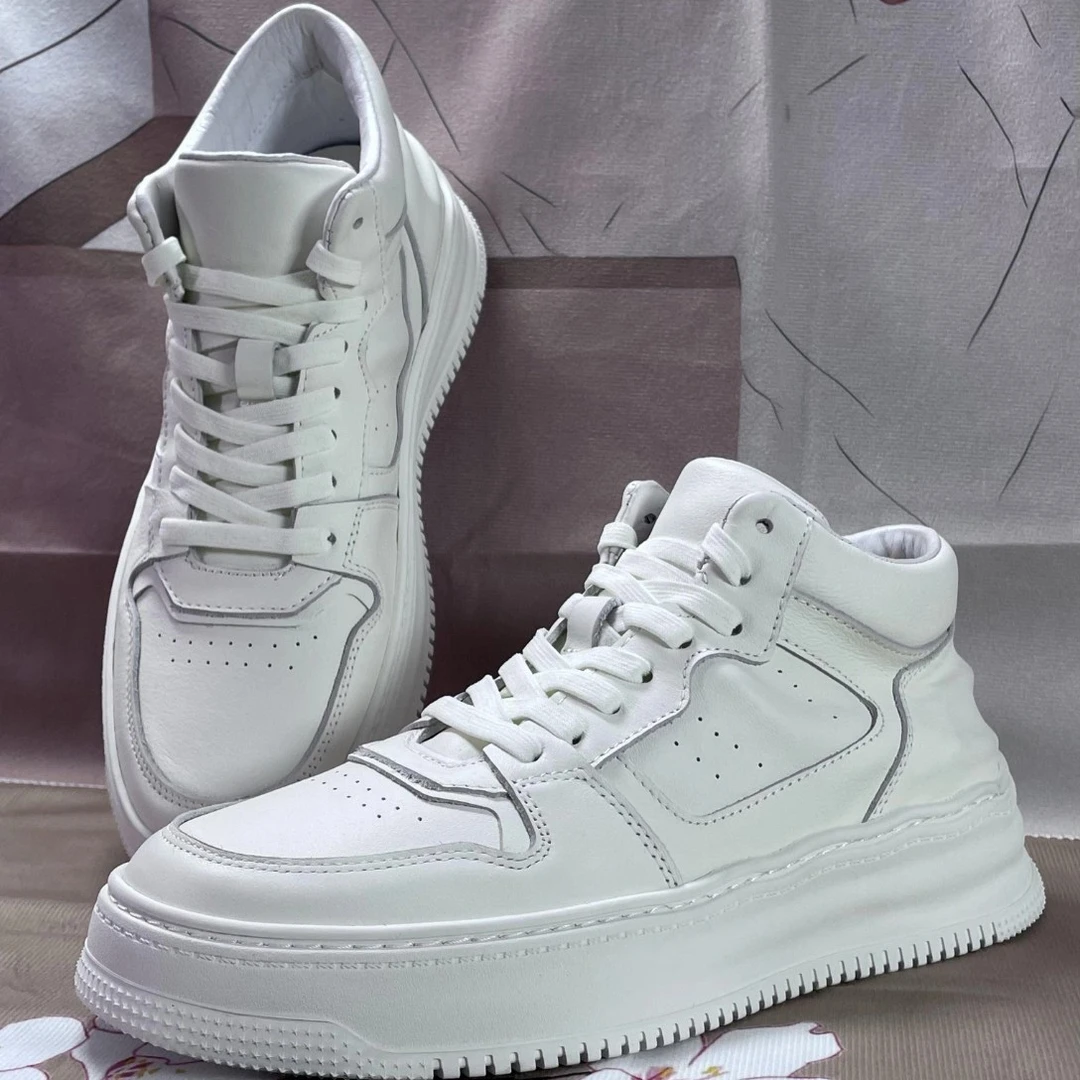 团购3双任洗运动鞋板鞋布鞋高绑鞋皮革制品除外舌头高帮厚底鞋子