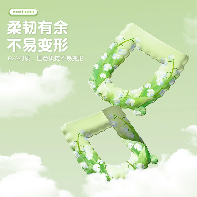 竿杉超厚EVA防水马桶坐垫四季通用厕所泡沫坐便套家用粘贴可水洗