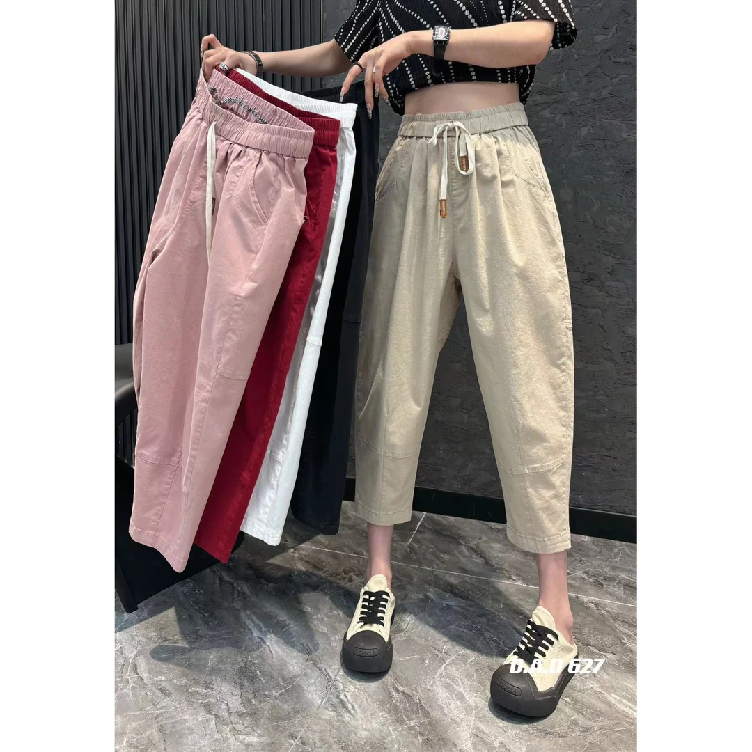 《东北徐老大推荐》大码显瘦夏季显瘦时尚休闲裤627