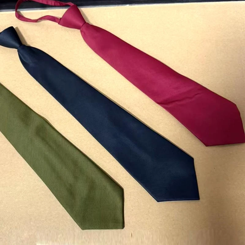 纯色男女简易领带学院风商务休闲百搭